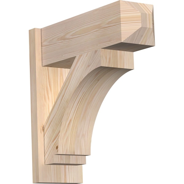 Ekena Millwork Imperial Smooth Craftsman Outlooker, Douglas Fir, 7 1/2"W x 22"D x 22"H OUT08X22X22IMP04SDF - main